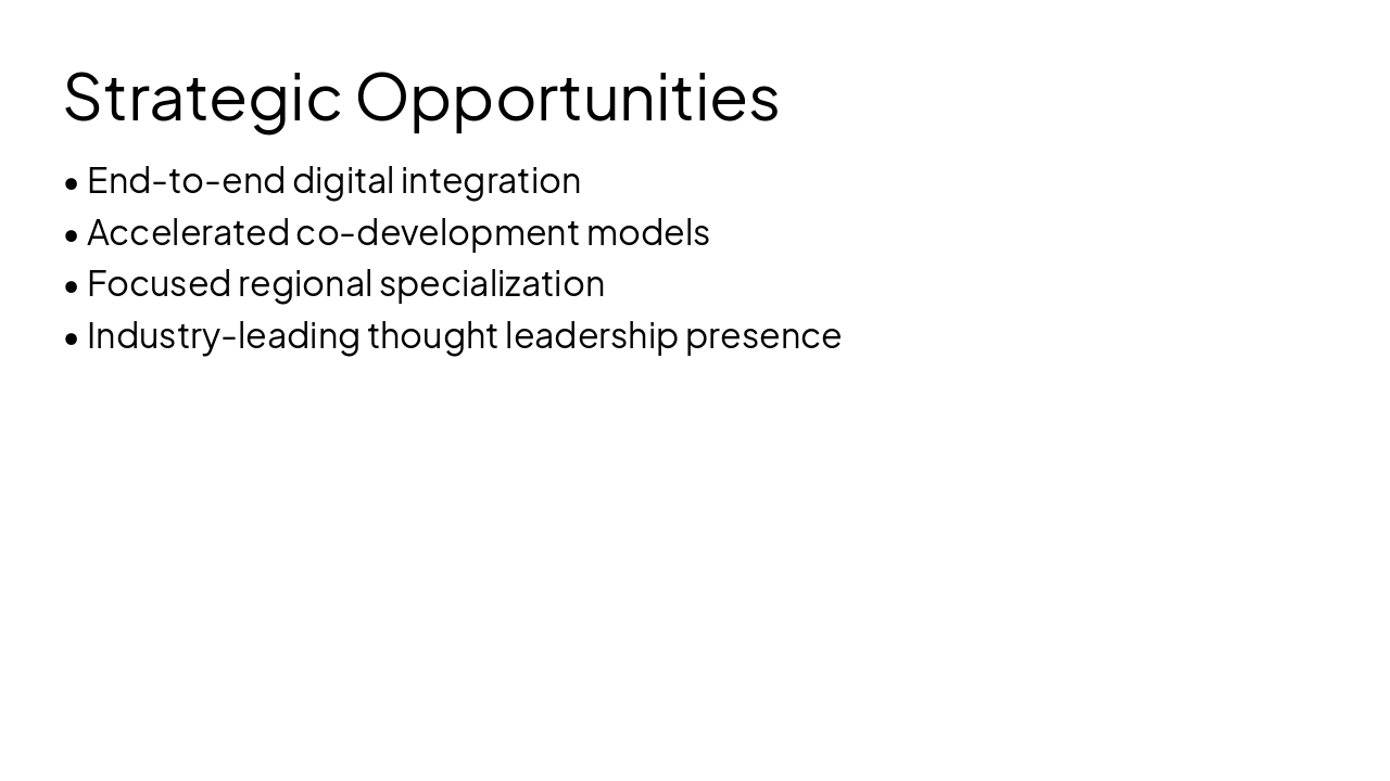 Slide 10 - Strategic Opportunities
