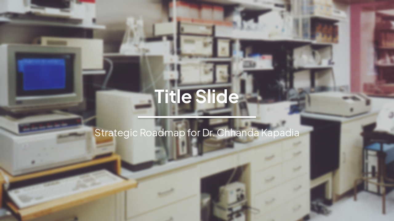 Slide 1 - Title Slide