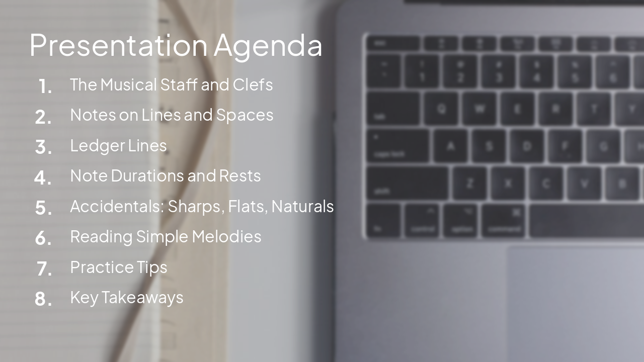 Slide 2 - Presentation Agenda
