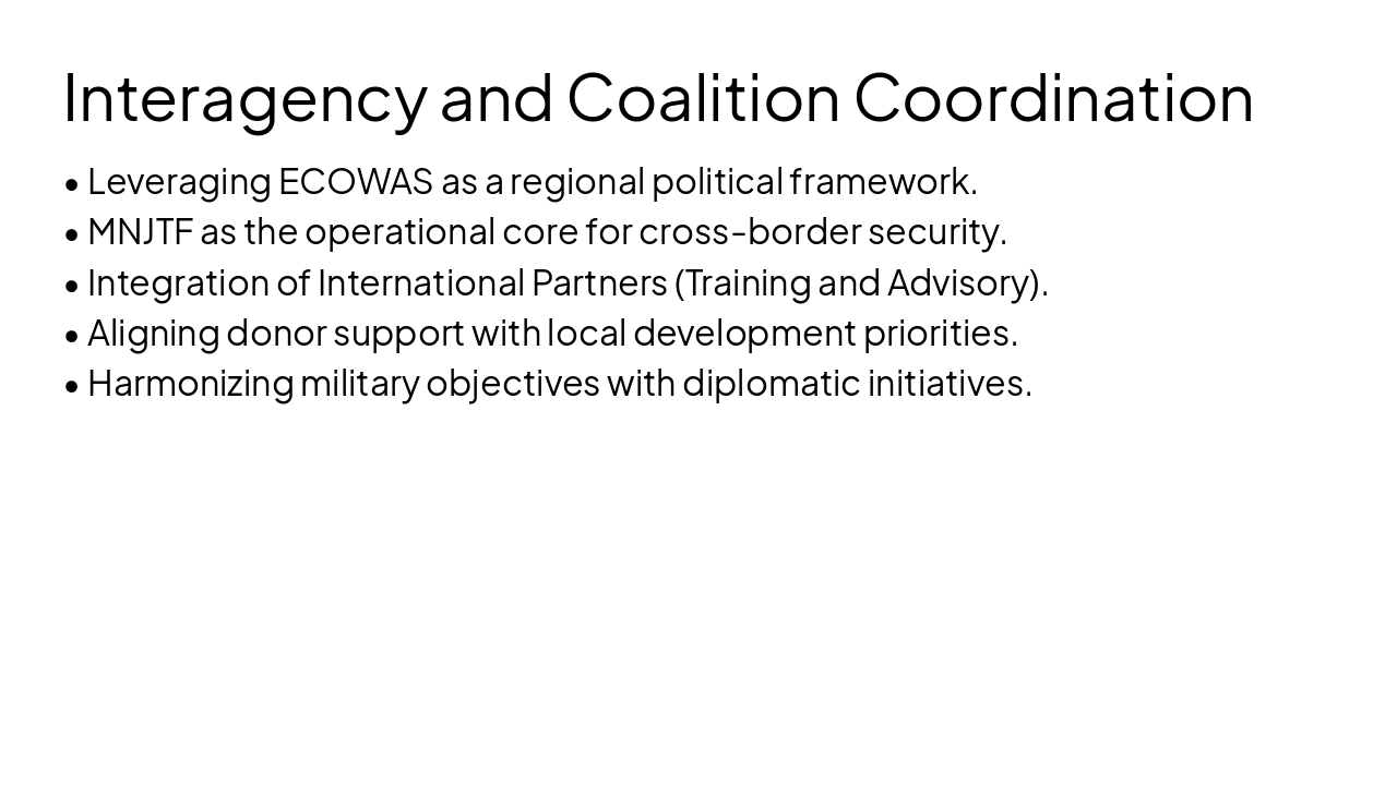 Slide 10 - Interagency and Coalition Coordination