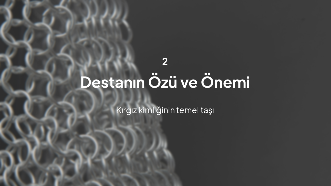 Slide 5 - Destanın Özü