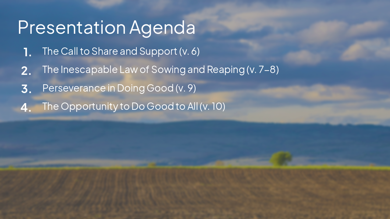 Slide 2 - Presentation Agenda