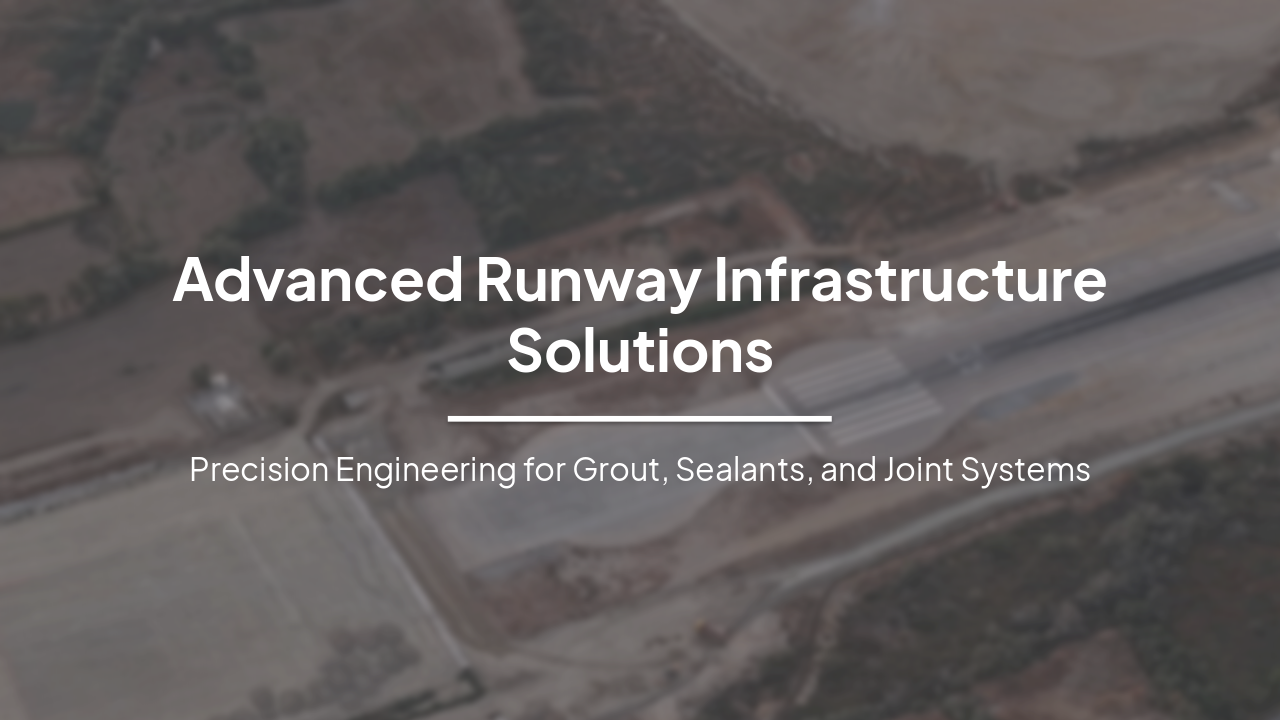 Slide 1 - Runway Infrastructure Systems