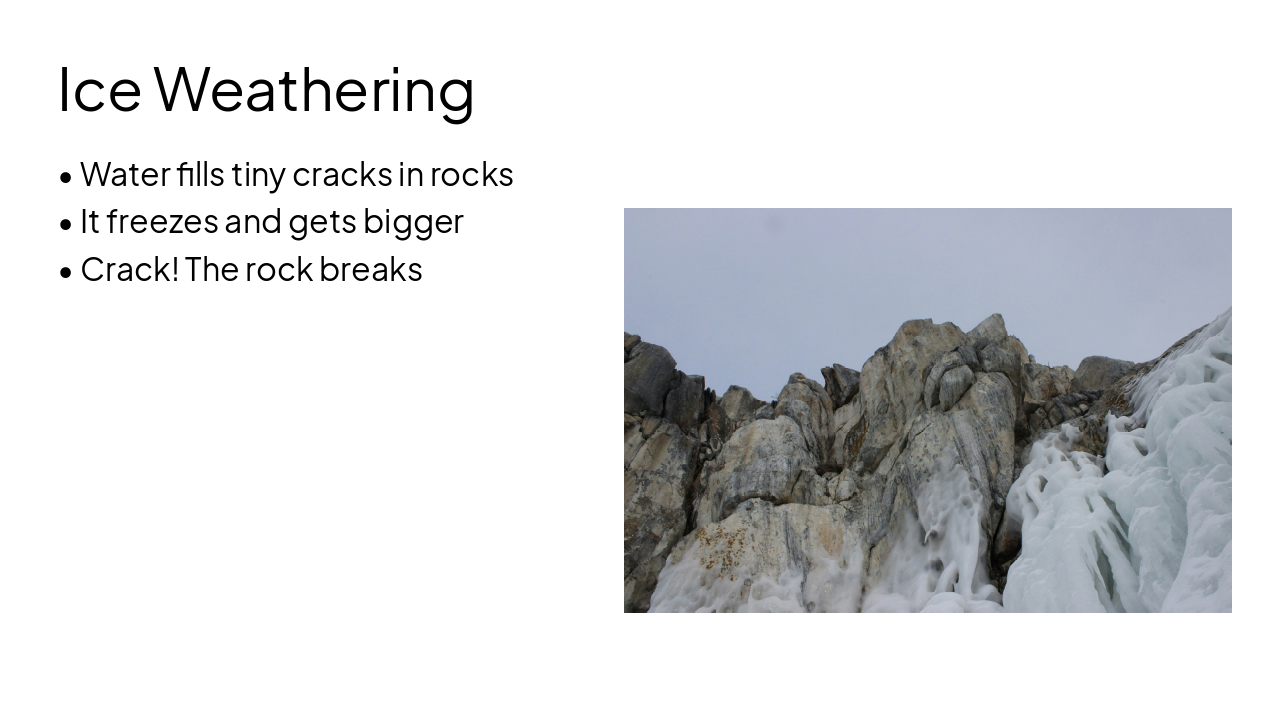 Slide 8 - Ice Weathering