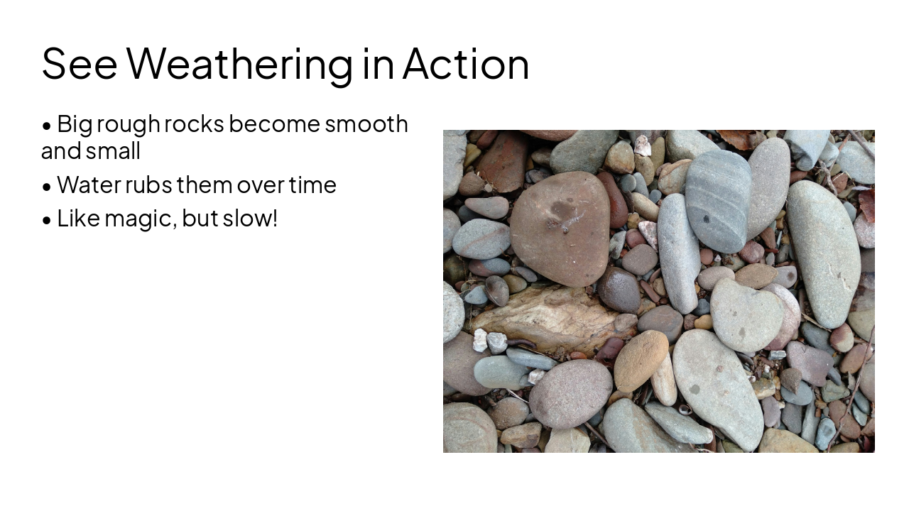 Slide 5 - See Weathering in Action