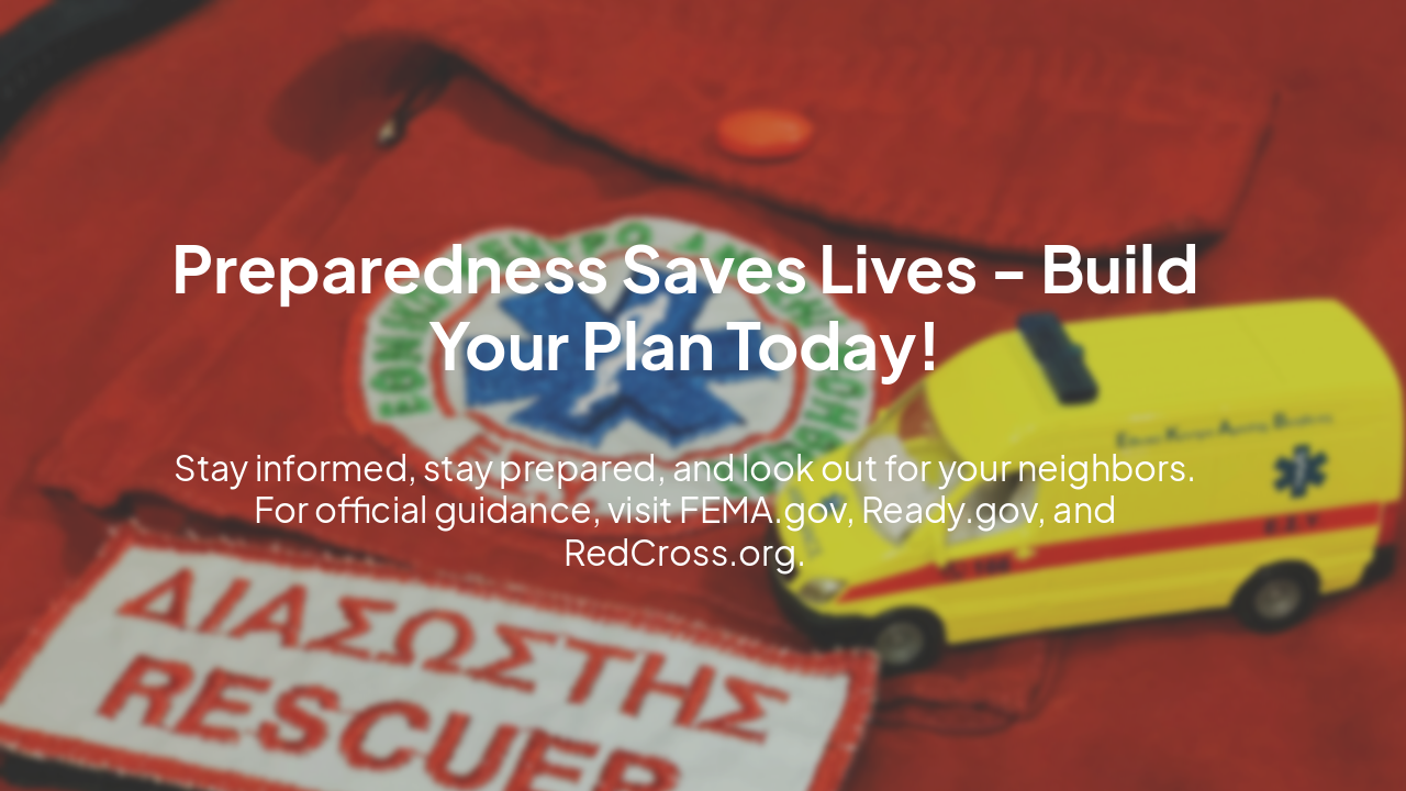 Slide 7 - Final Reminders & Resources