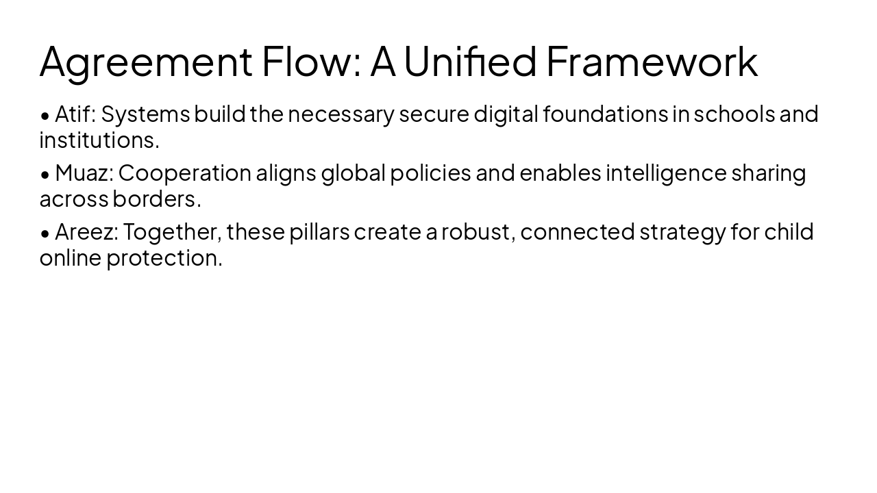 Slide 13 - Agreement Flow: A Unified Framework