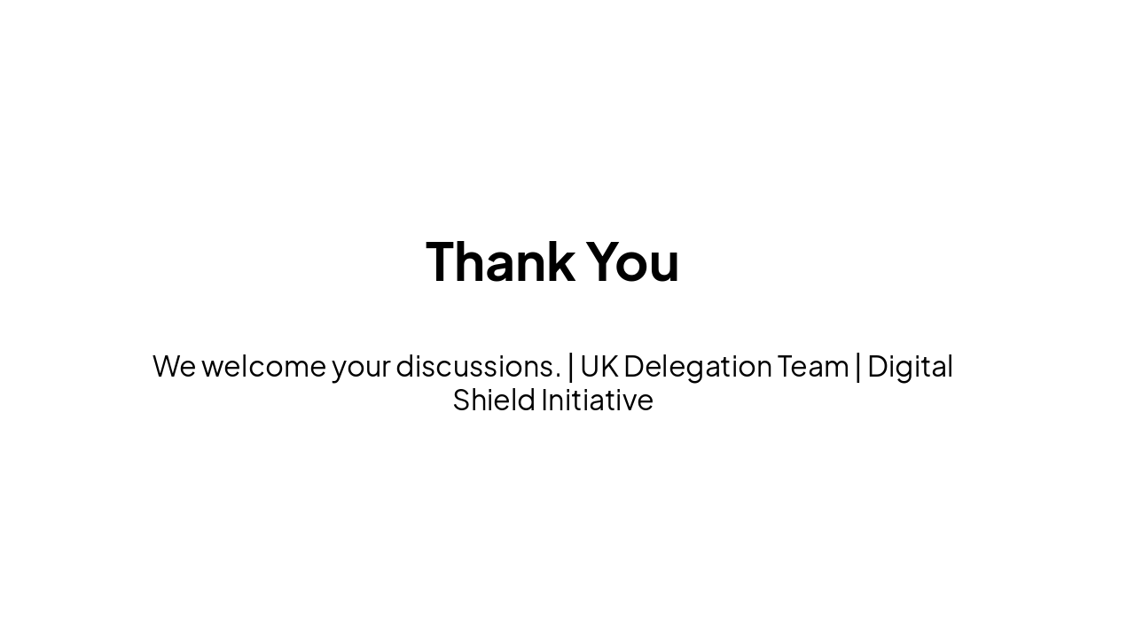 Slide 15 - Closing