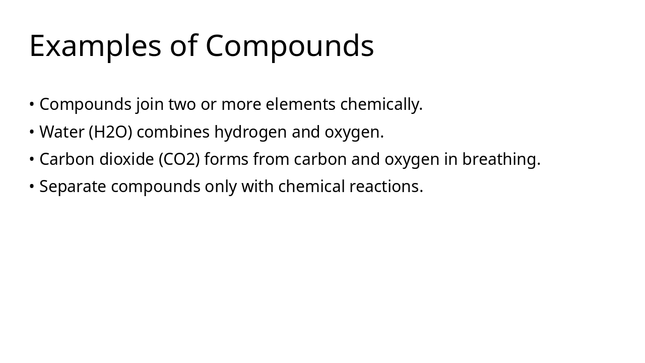 Slide 9 - Examples of Compounds