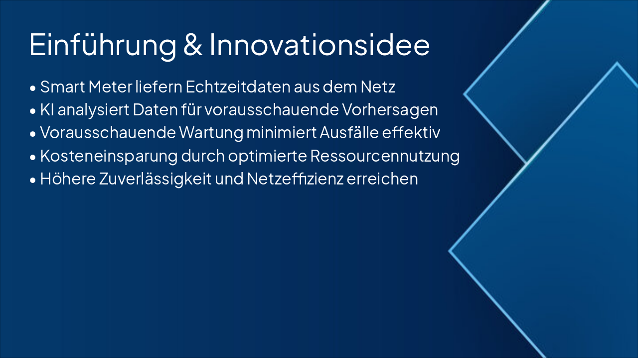 Slide 2 - Einführung & Innovationsidee
