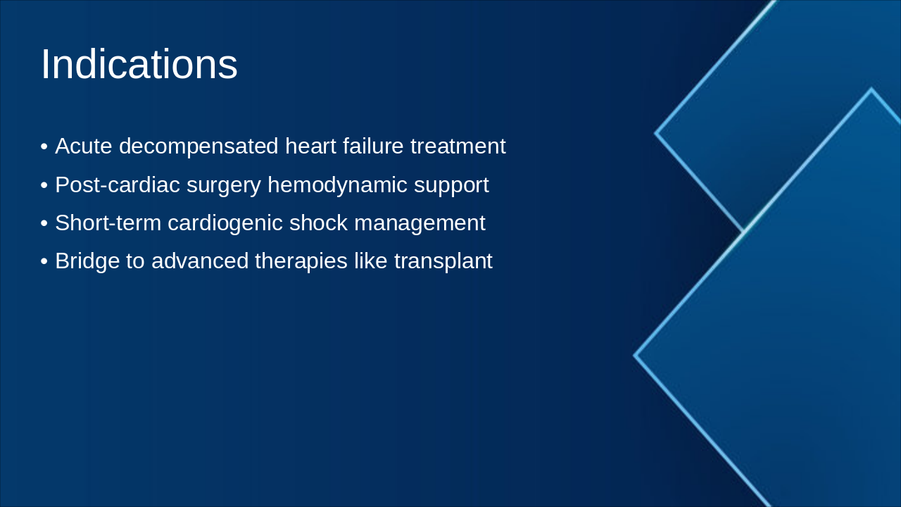 Slide 7 - Indications