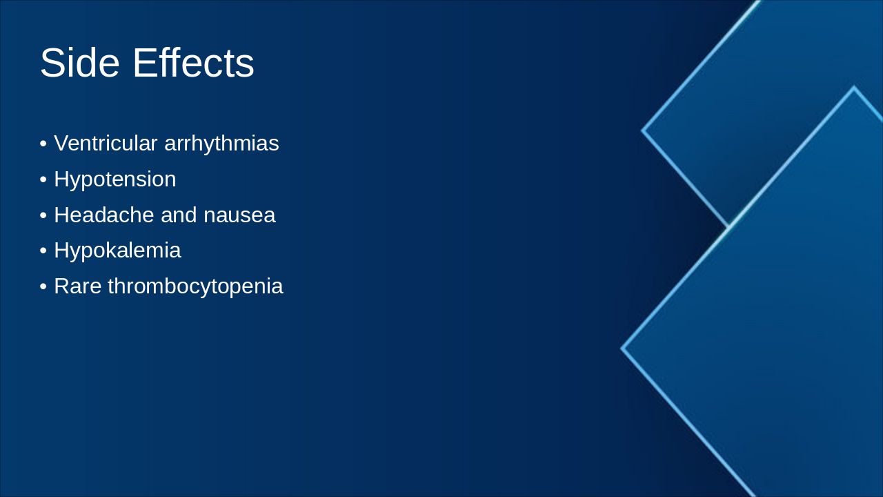 Slide 12 - Side Effects