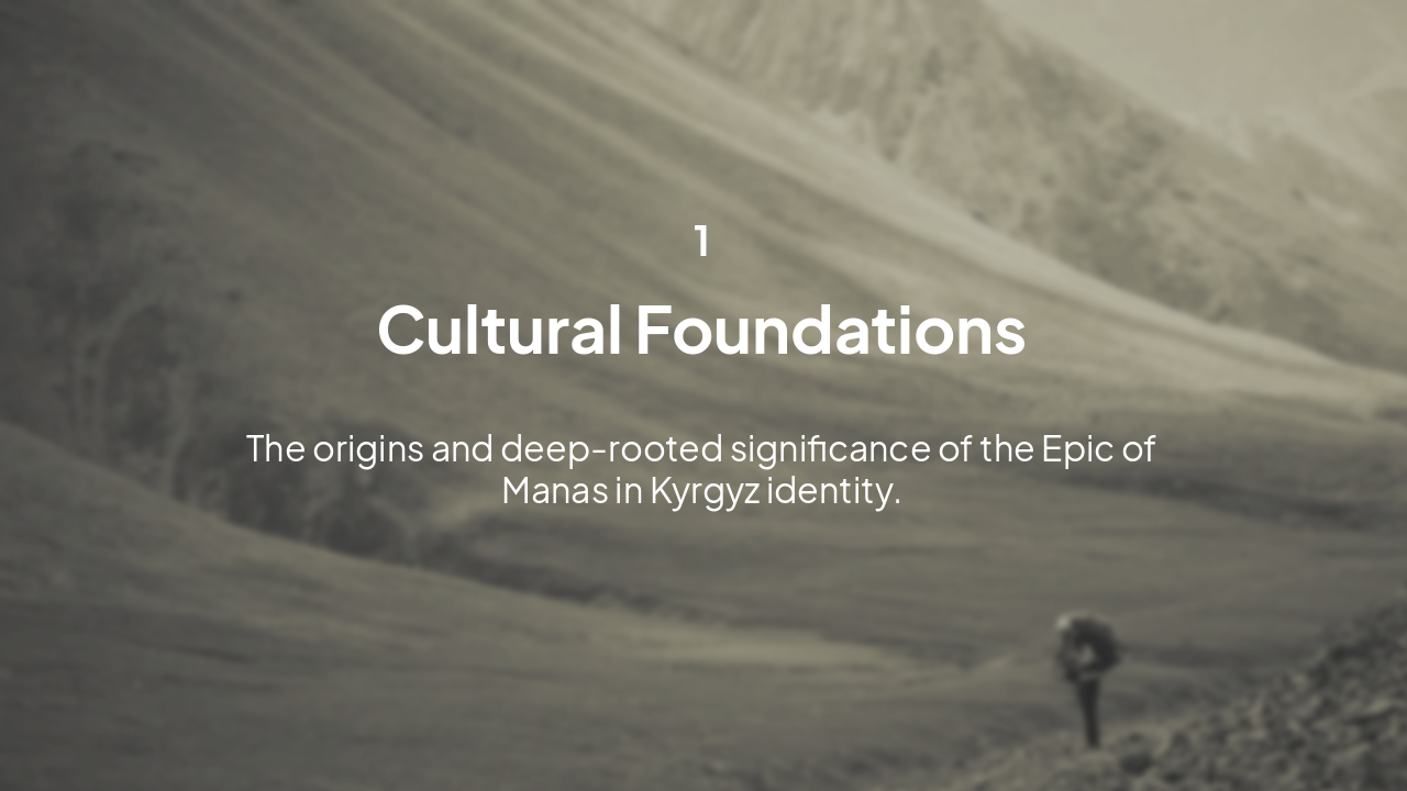 Slide 3 - Section 1: Foundations