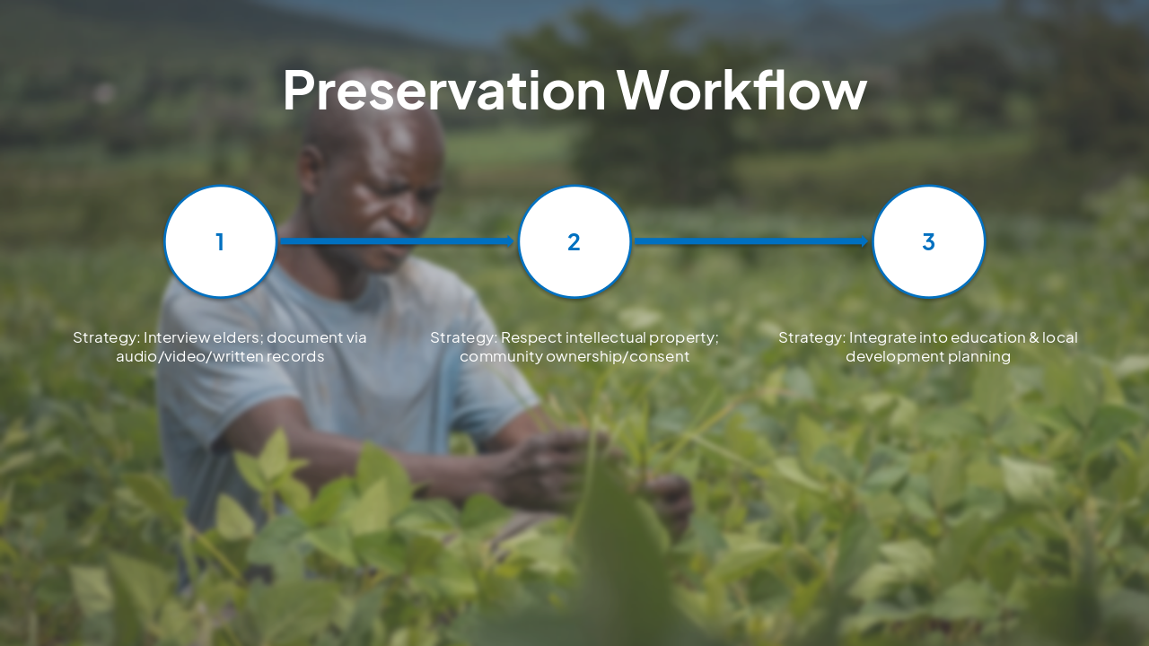 Slide 14 - Preservation Workflow