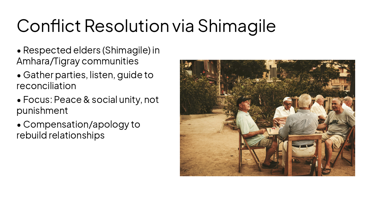 Slide 9 - Conflict Resolution via Shimagile