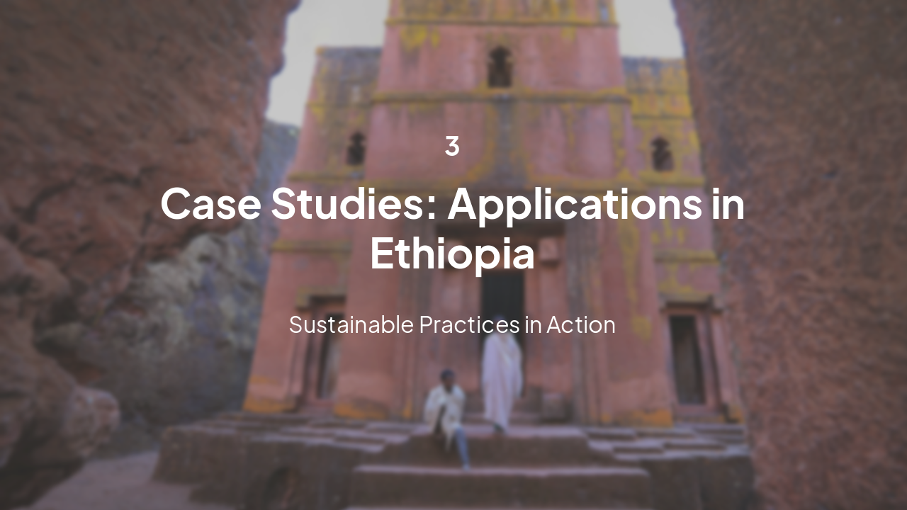 Slide 6 - Section 3: Ethiopian Case Studies