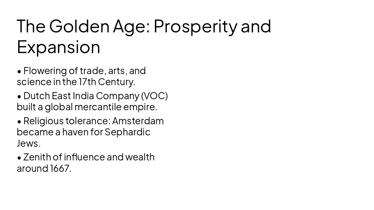 Slide 6 - The Golden Age: Prosperity and Expansion