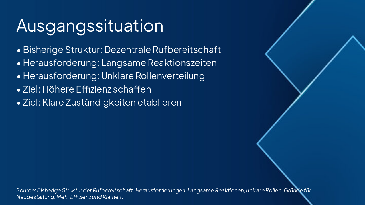 Slide 2 - Ausgangssituation