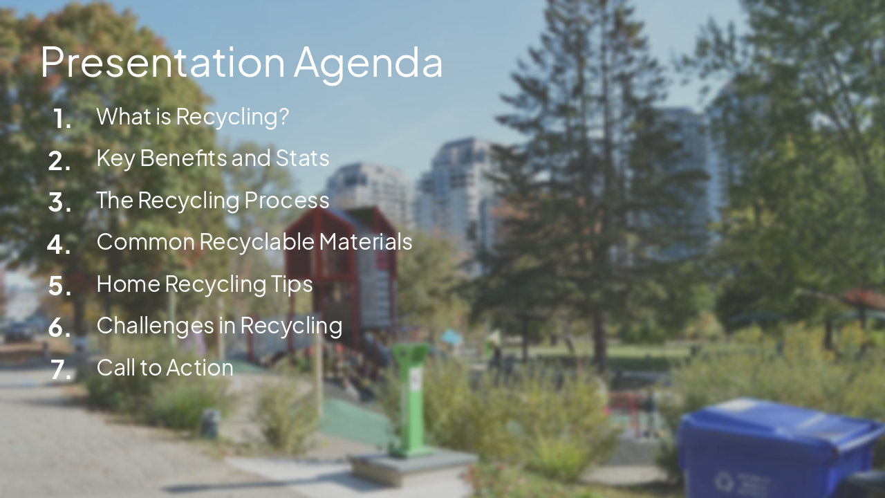 Slide 2 - Presentation Agenda