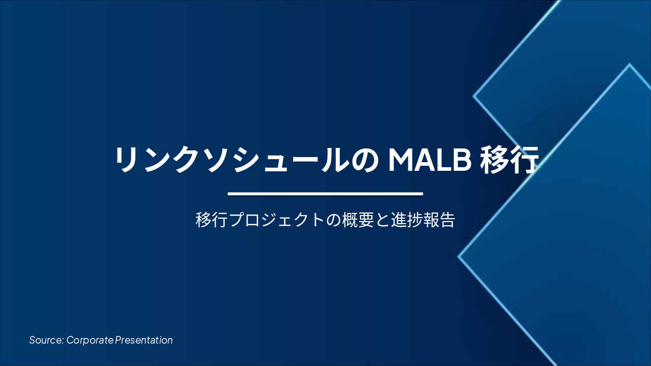 Linksure's MALB Migration Overview