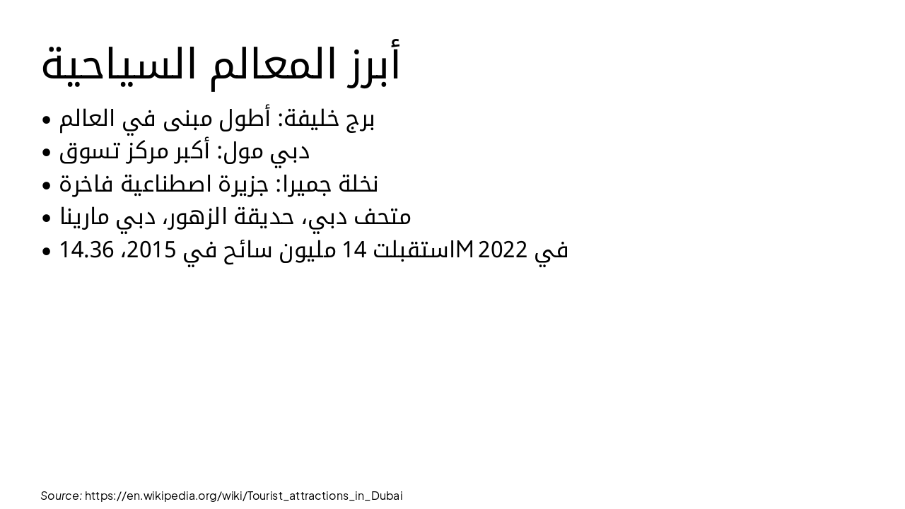 Slide 11 - أبرز المعالم السياحية