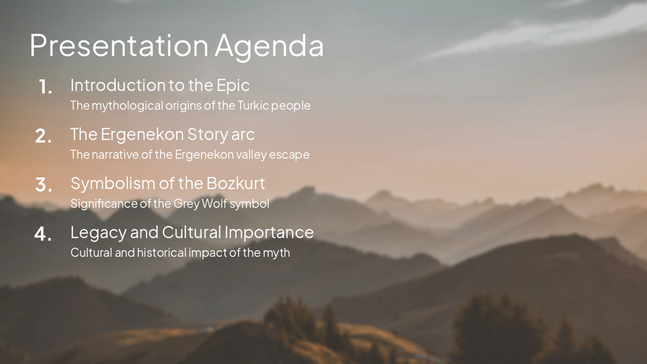 Slide 2 - Presentation Agenda