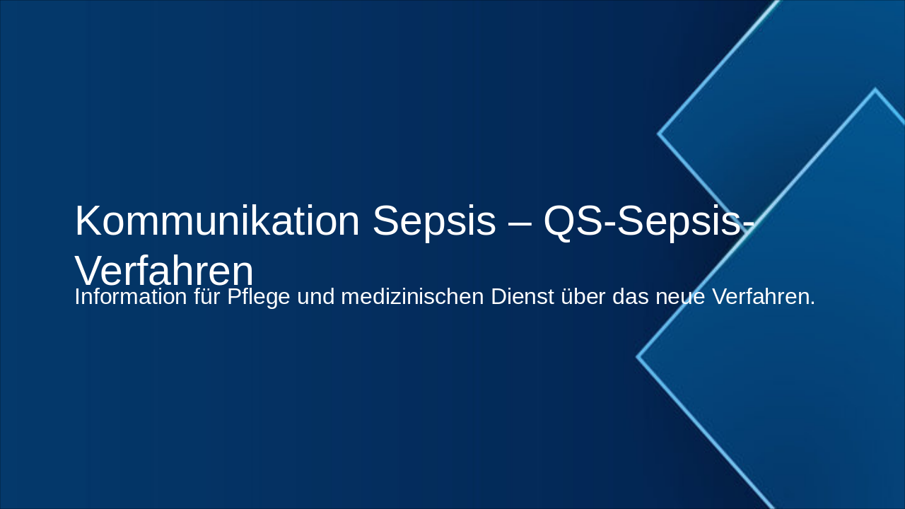 QS-Sepsis Communication Plan