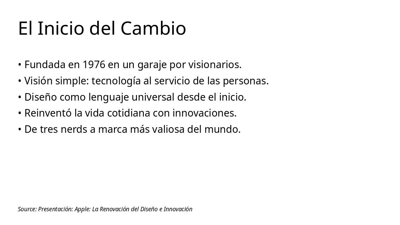 Apple: Reinventando Diseño e Innovación