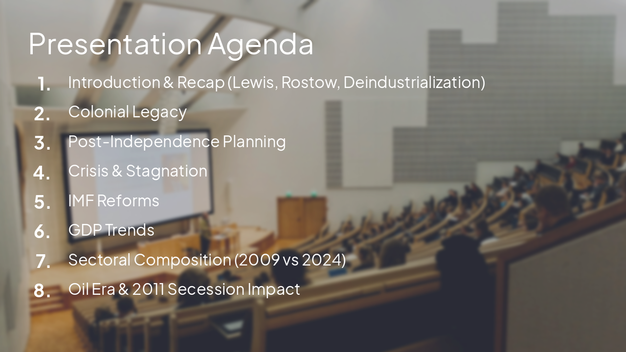 Slide 2 - Presentation Agenda