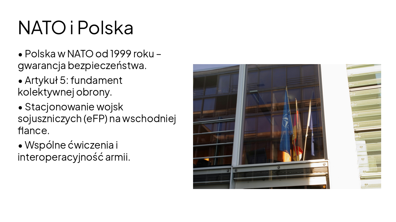 Slide 4 - NATO i Polska
