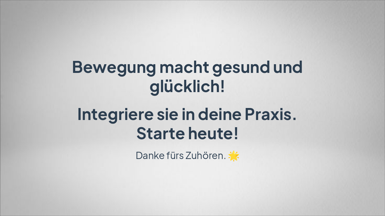 Slide 5 - Fazit und Aufruf