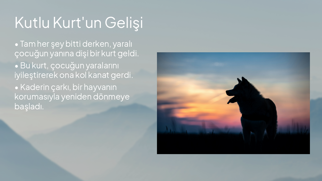 Slide 3 - Kutlu Kurt'un Gelişi