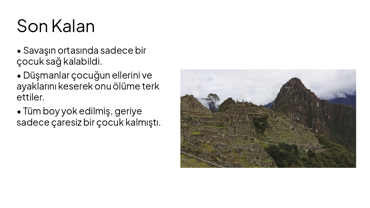 Slide 2 - Son Kalan