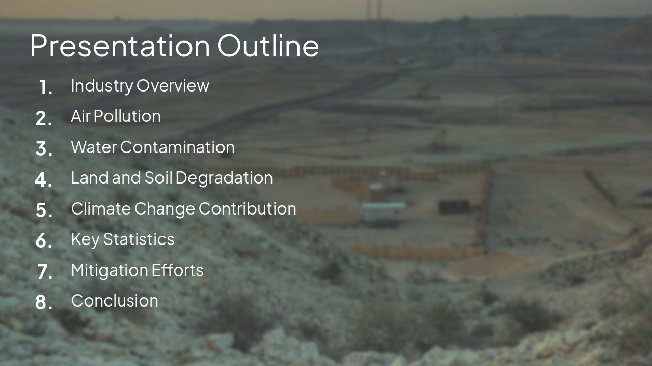 Slide 2 - Presentation Outline