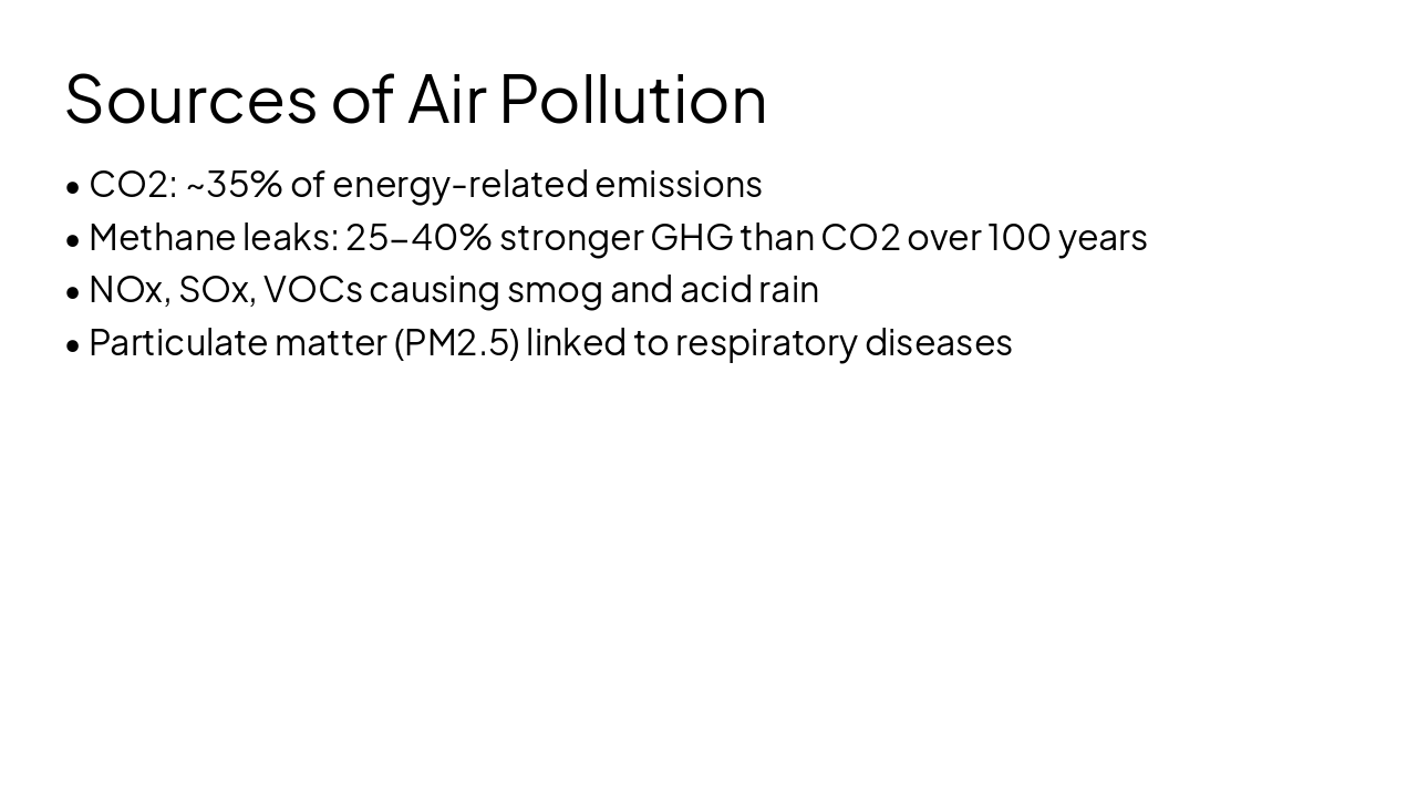 Slide 5 - Sources of Air Pollution