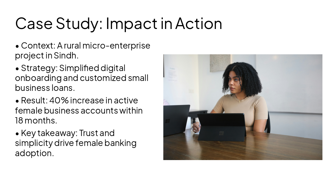 Slide 6 - Case Study: Impact in Action