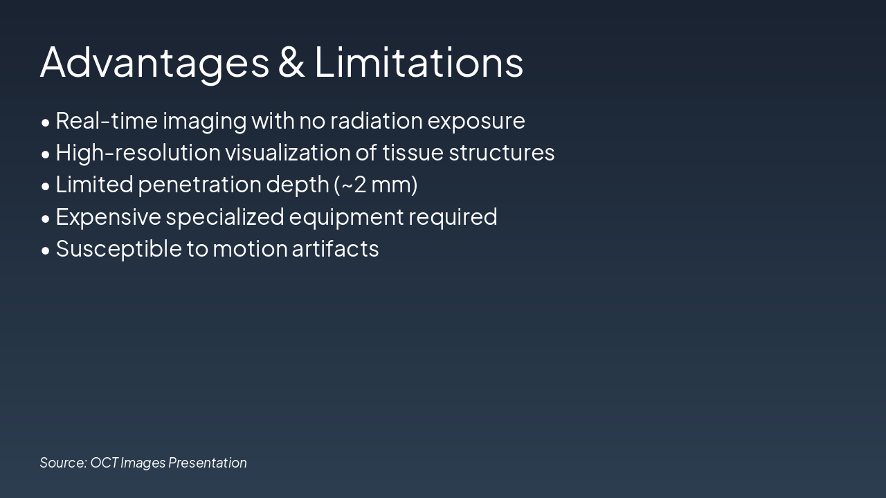 Slide 7 - Advantages & Limitations