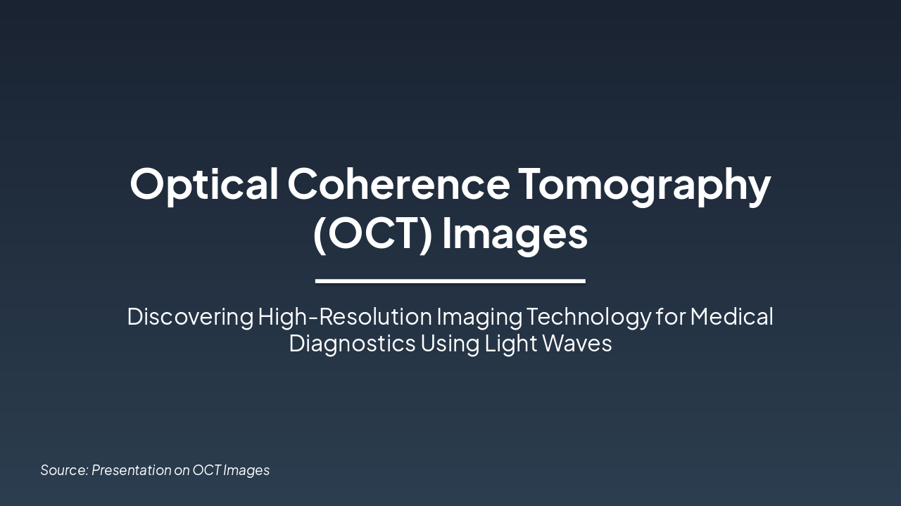 OCT Images: Revolutionizing Diagnostics