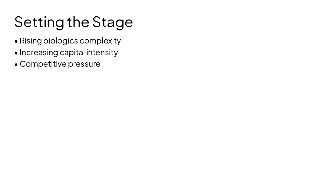 Slide 2 - Setting the Stage