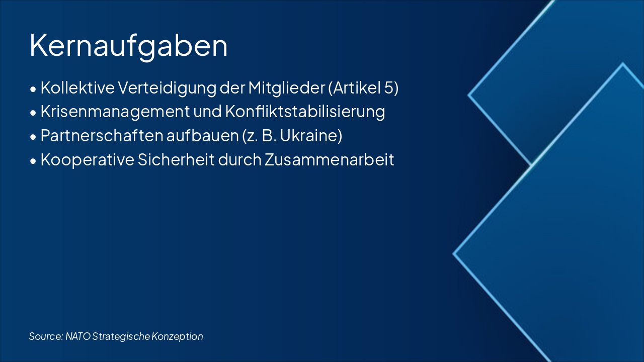 Slide 12 - Kernaufgaben