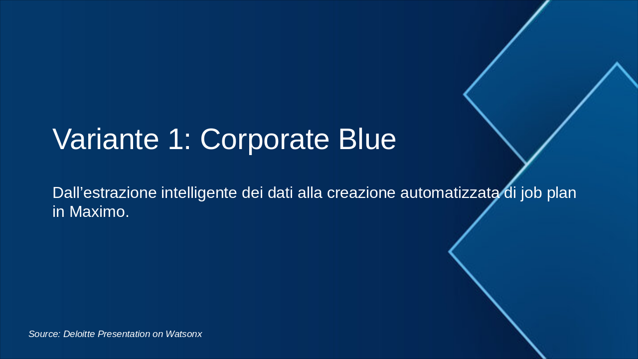 Watsonx AI Variants for Asset Maintenance