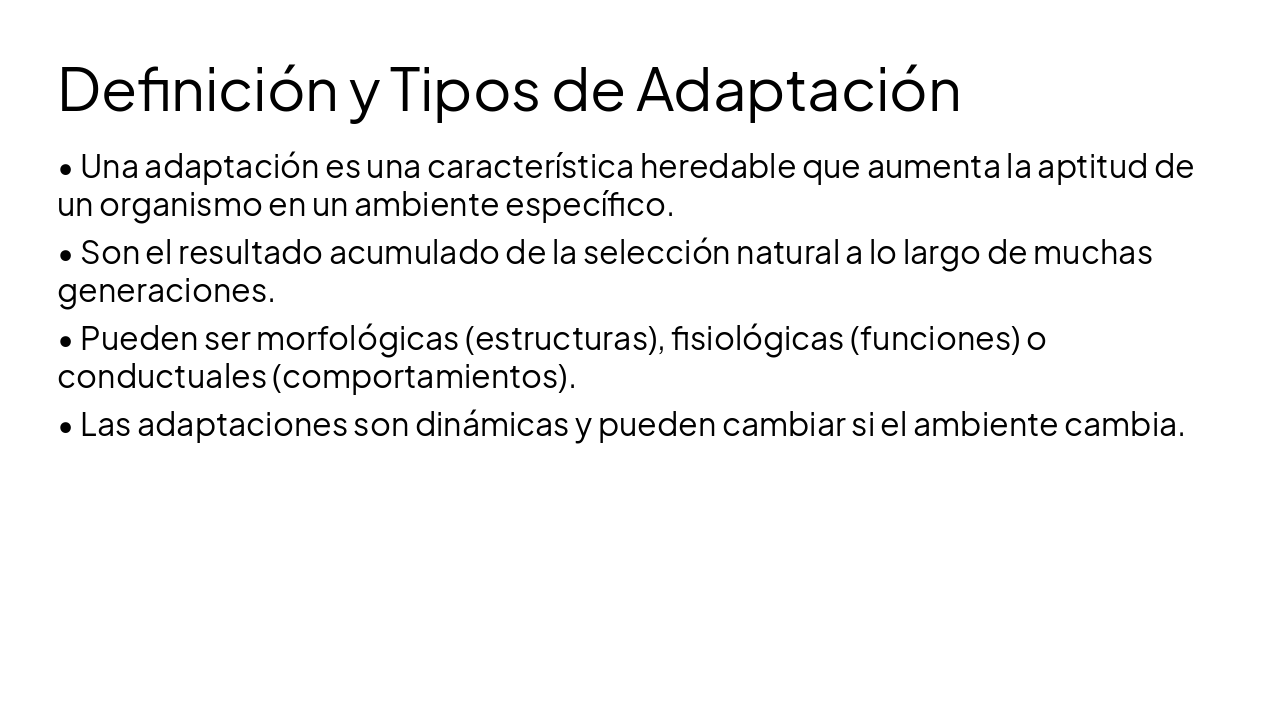 Slide 7 - Definición y Tipos de Adaptación