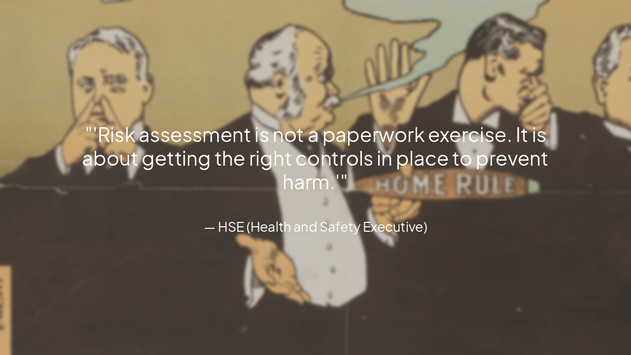 Slide 13 - A Safety Perspective