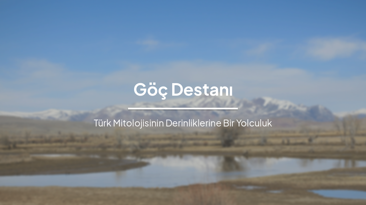 Slide 1 - Göç Destanı
