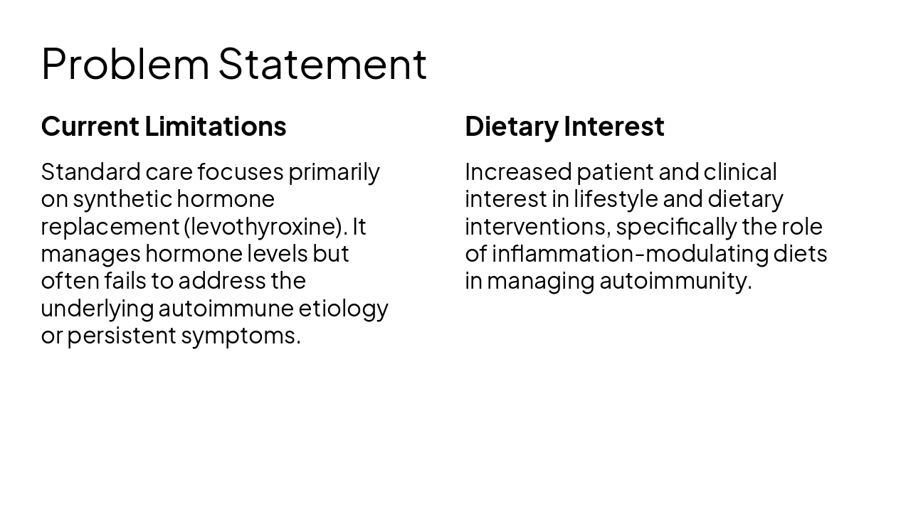 Slide 3 - Problem Statement