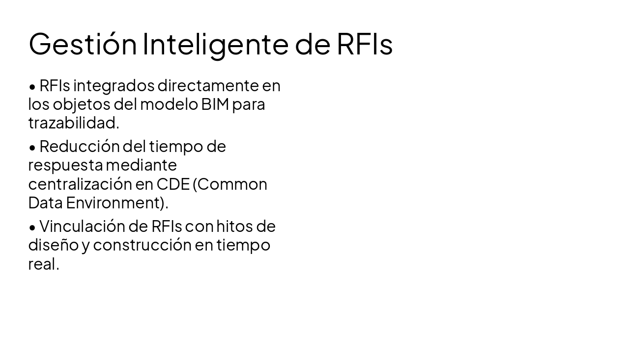 Slide 4 - Gestión Inteligente de RFIs