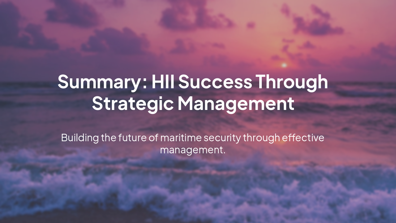 Slide 11 - Summary Slide