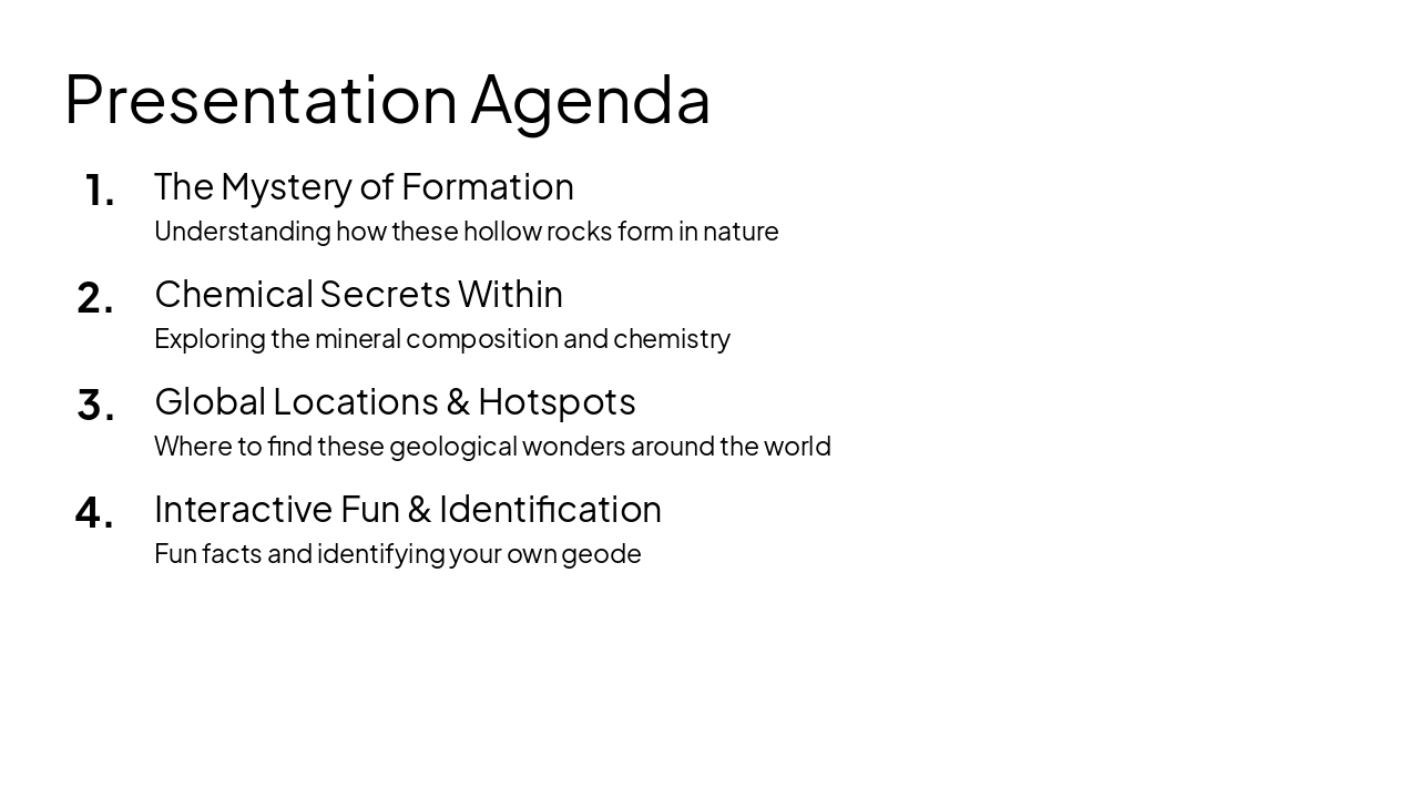 Slide 2 - Presentation Agenda