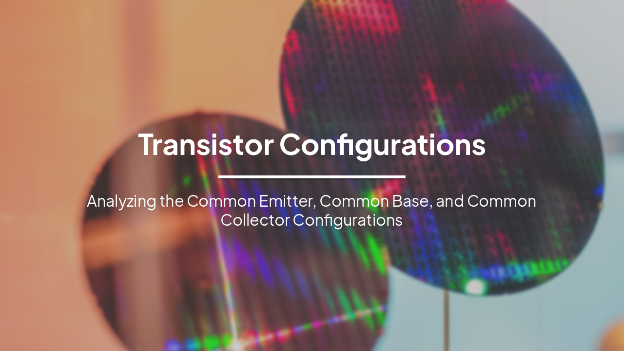 BJT Transistor Configurations: CE, CB, CC Fundamentals