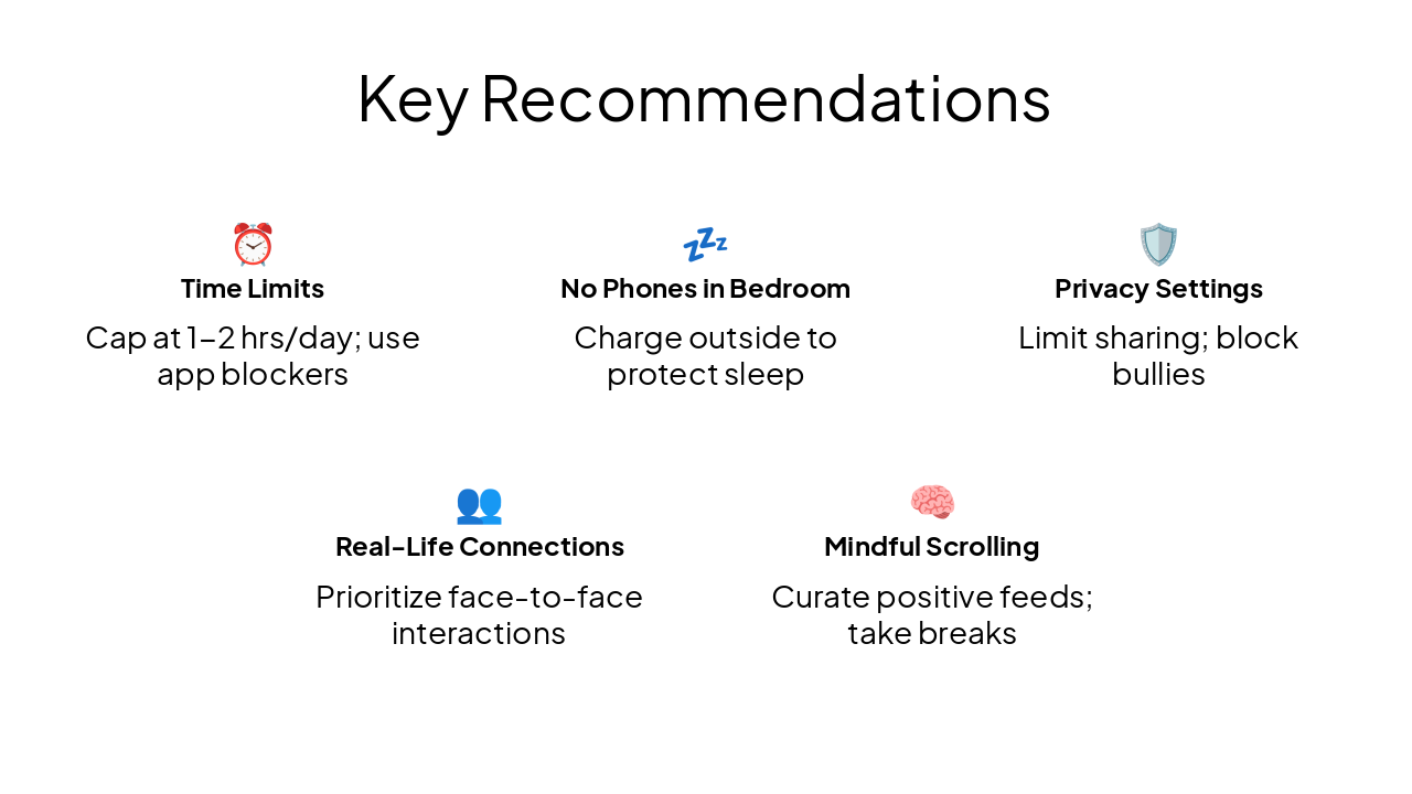 Slide 11 - Key Recommendations
